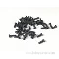 High quality heat treated stainless steel screw black